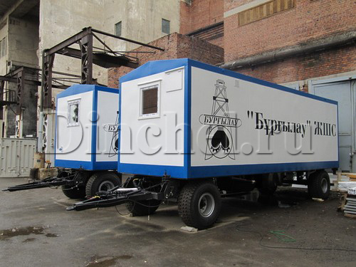 Поставка мобильных зданий в Казахстан